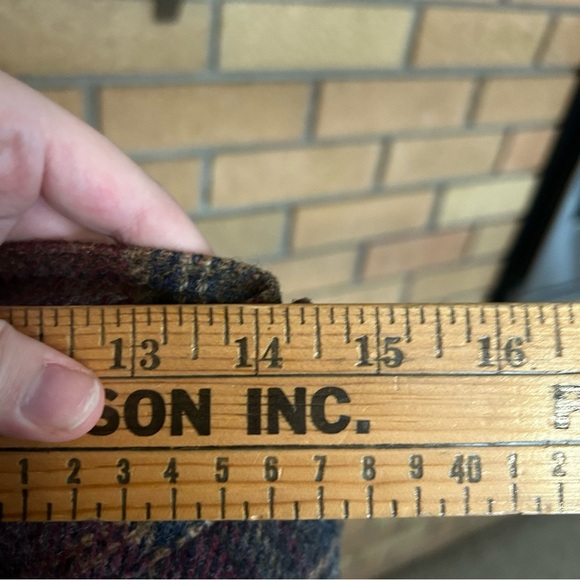 Vintage Jack Winter Plaid Midi Skirt Women’s 100% Wool Multicolor 28” Waist - Picture 7 of 7